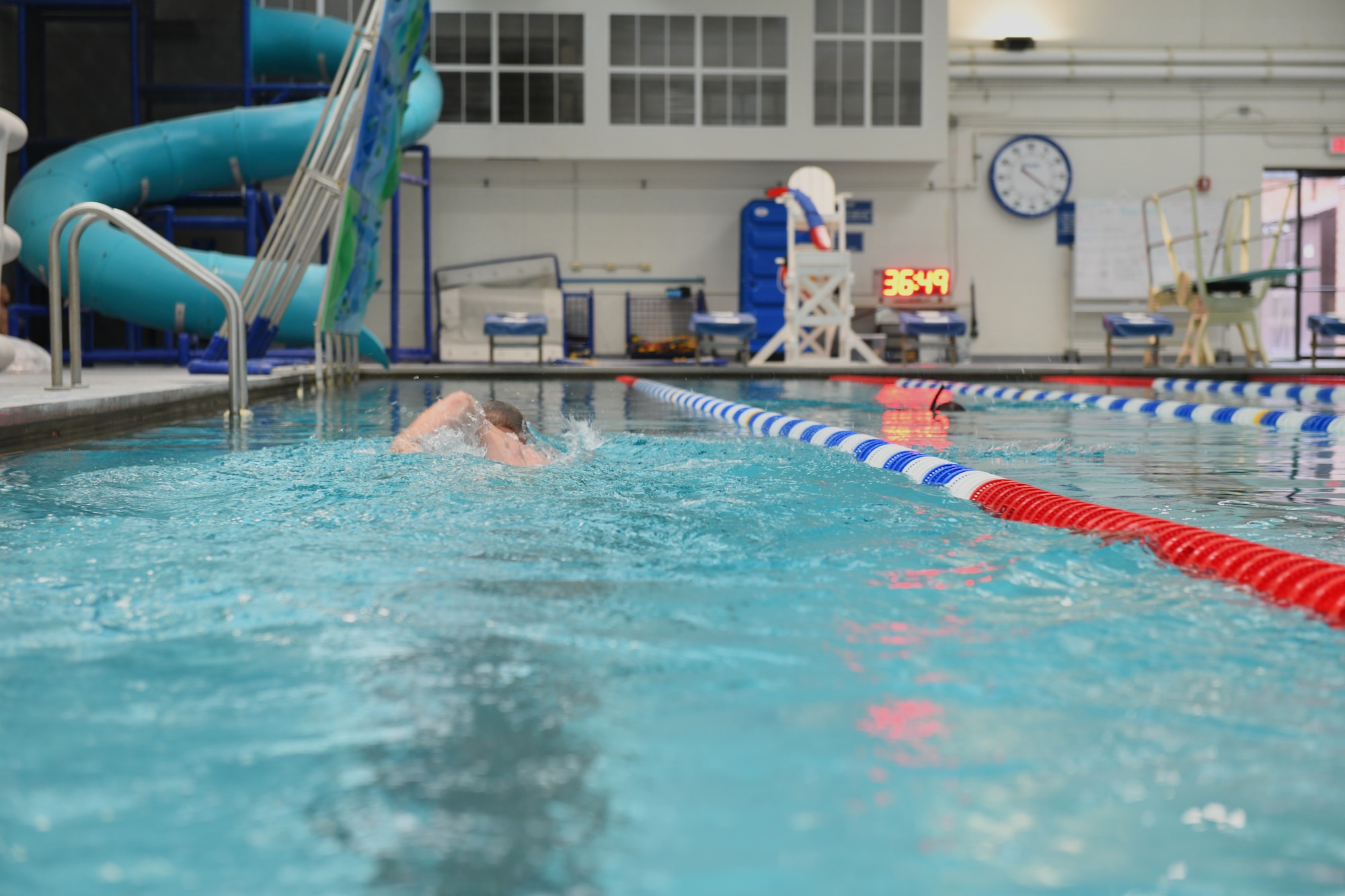 Man swimming