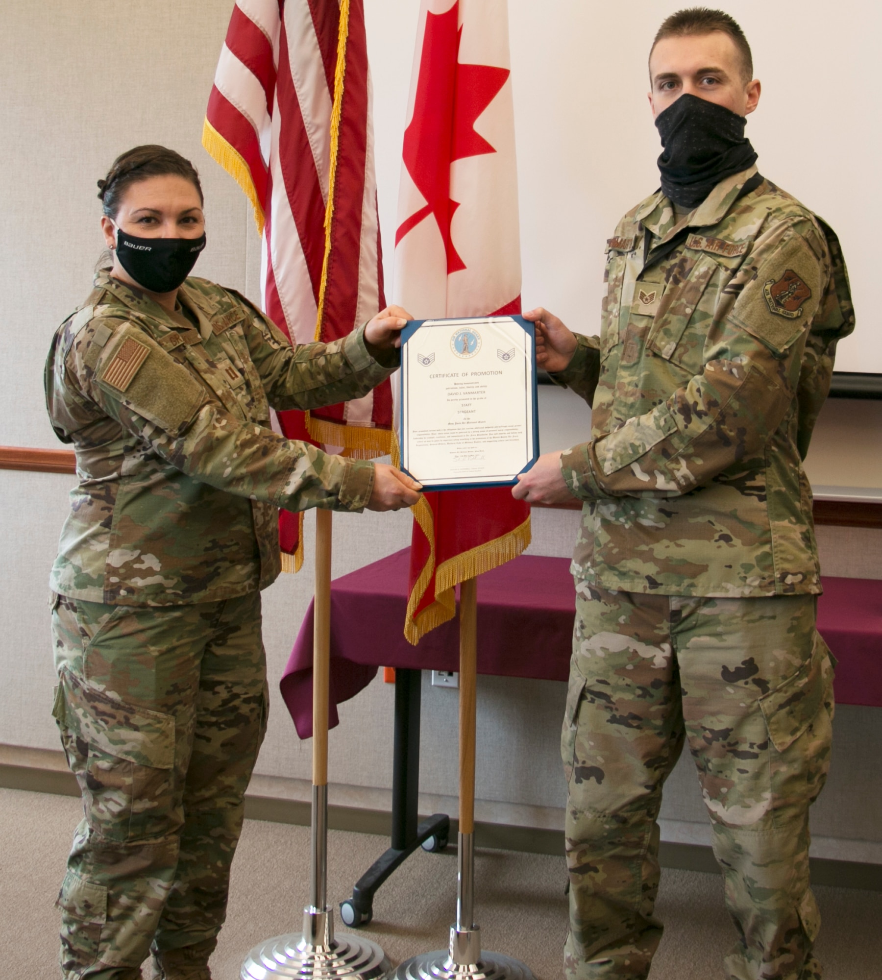 VanMarter promoted to Staff Sergeant