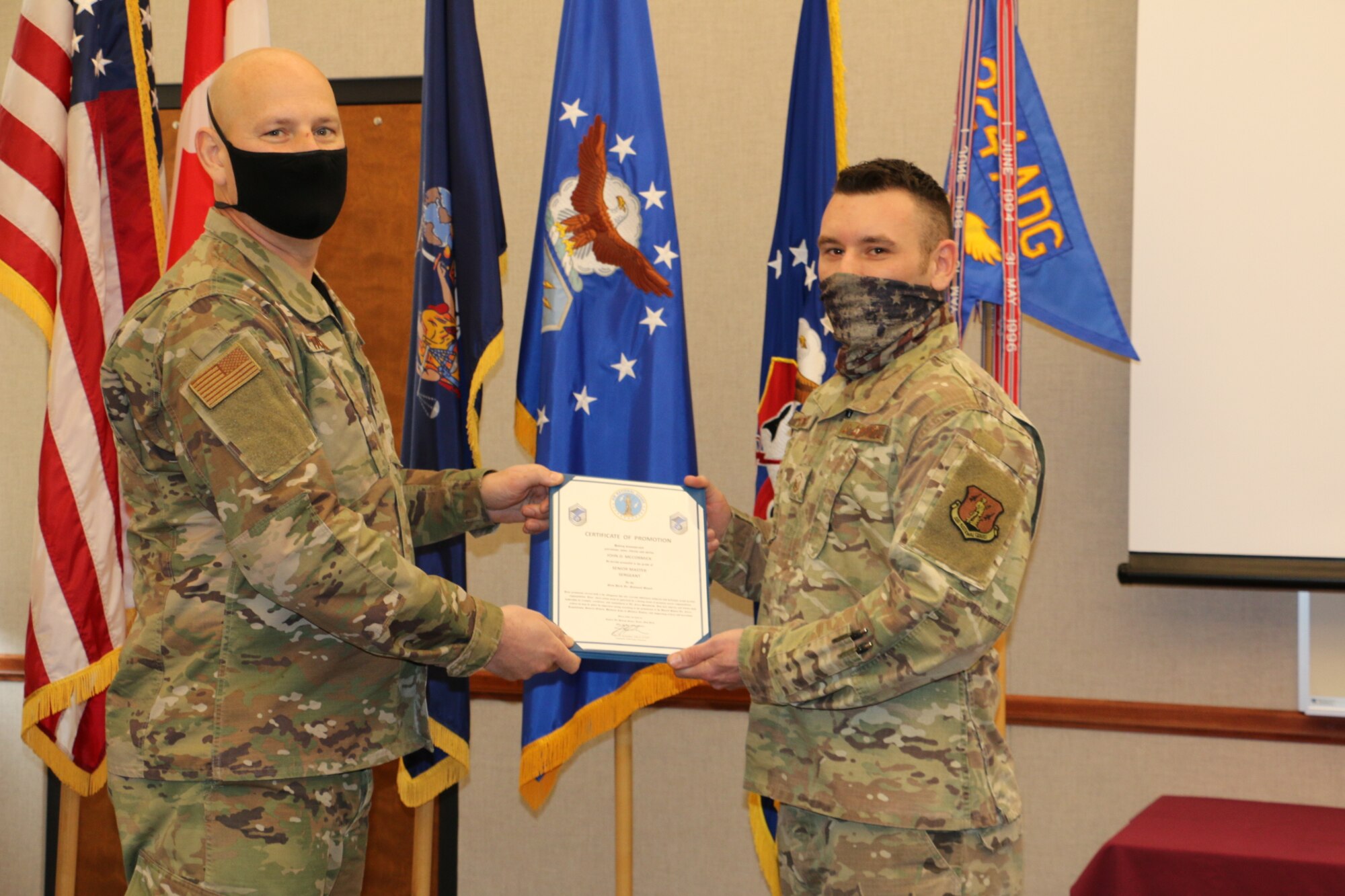 McCormick promoted to Senior Master Sergeant
