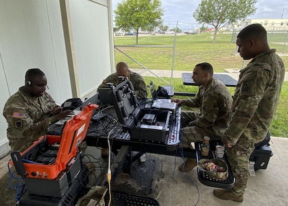 The purpose of this training was to build relationships among the DCE NCO’s as well as increase their ability and proficiency to operate all of U.S. Army North’s tactical voice and data communications equipment.