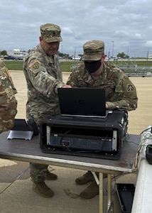 The purpose of this training was to build relationships among the DCE NCO’s as well as increase their ability and proficiency to operate all of U.S. Army North’s tactical voice and data communications equipment.