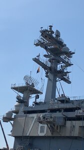 USS Ronald Reagan (CVN 76) undergoes her four-month-long selected restricted availability pierside of Fleet Activities Yokosuka.