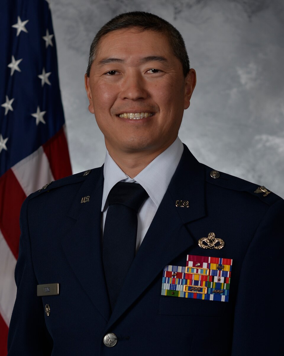 Col. Peter Feng, Vice Commander, 75th Air Base Wing