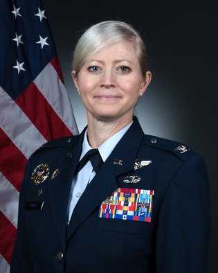 461st Air Control Wing Commander, Col. Michelle Carns Official Photo