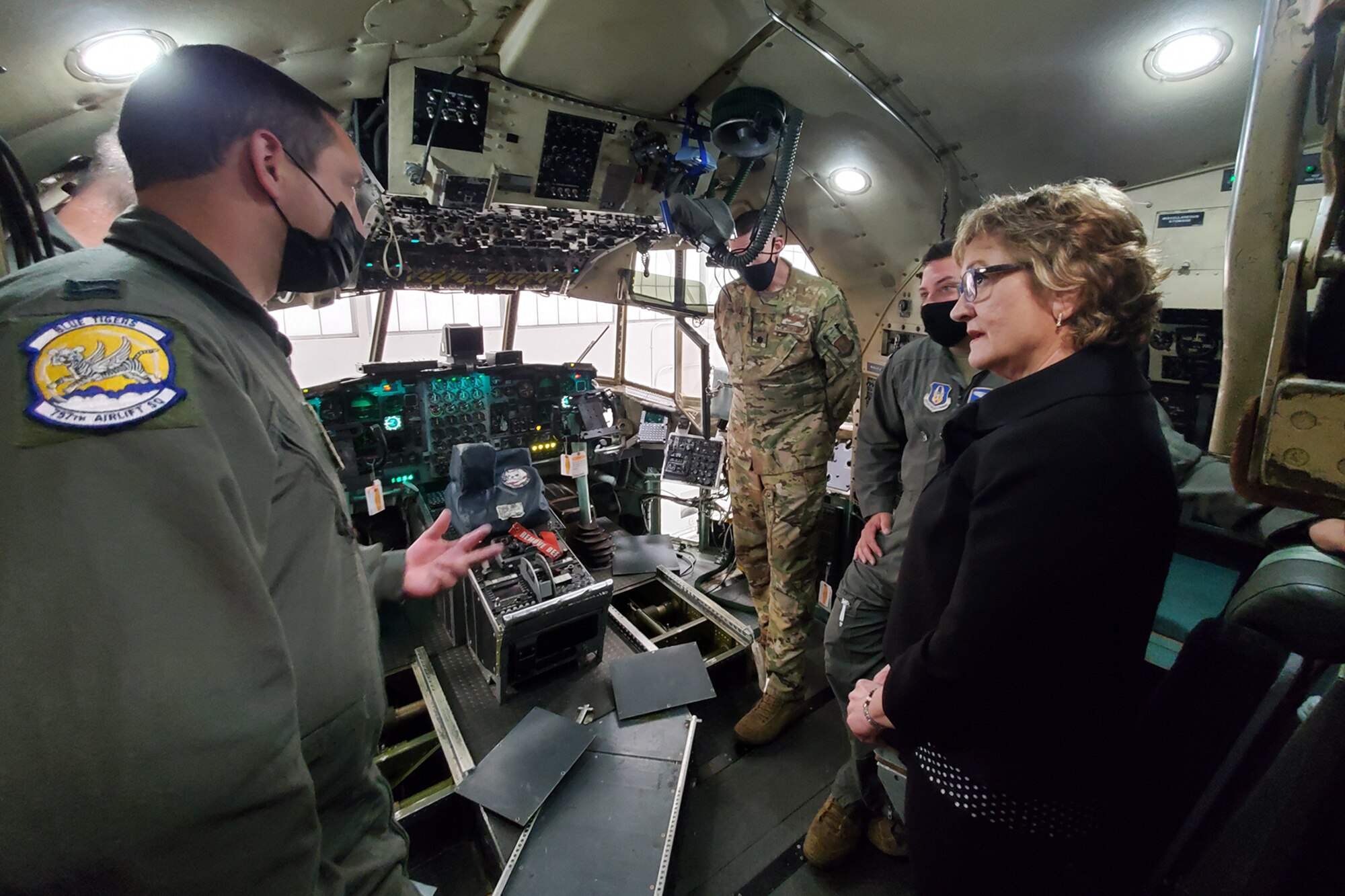 The Air Force Reserve’s 910th Airlift Wing welcomed Ohio State Senator Sandra O’Brien for a visit to Youngstown Air Reserve Station, Ohio, on Thursday, April 29, 2021.