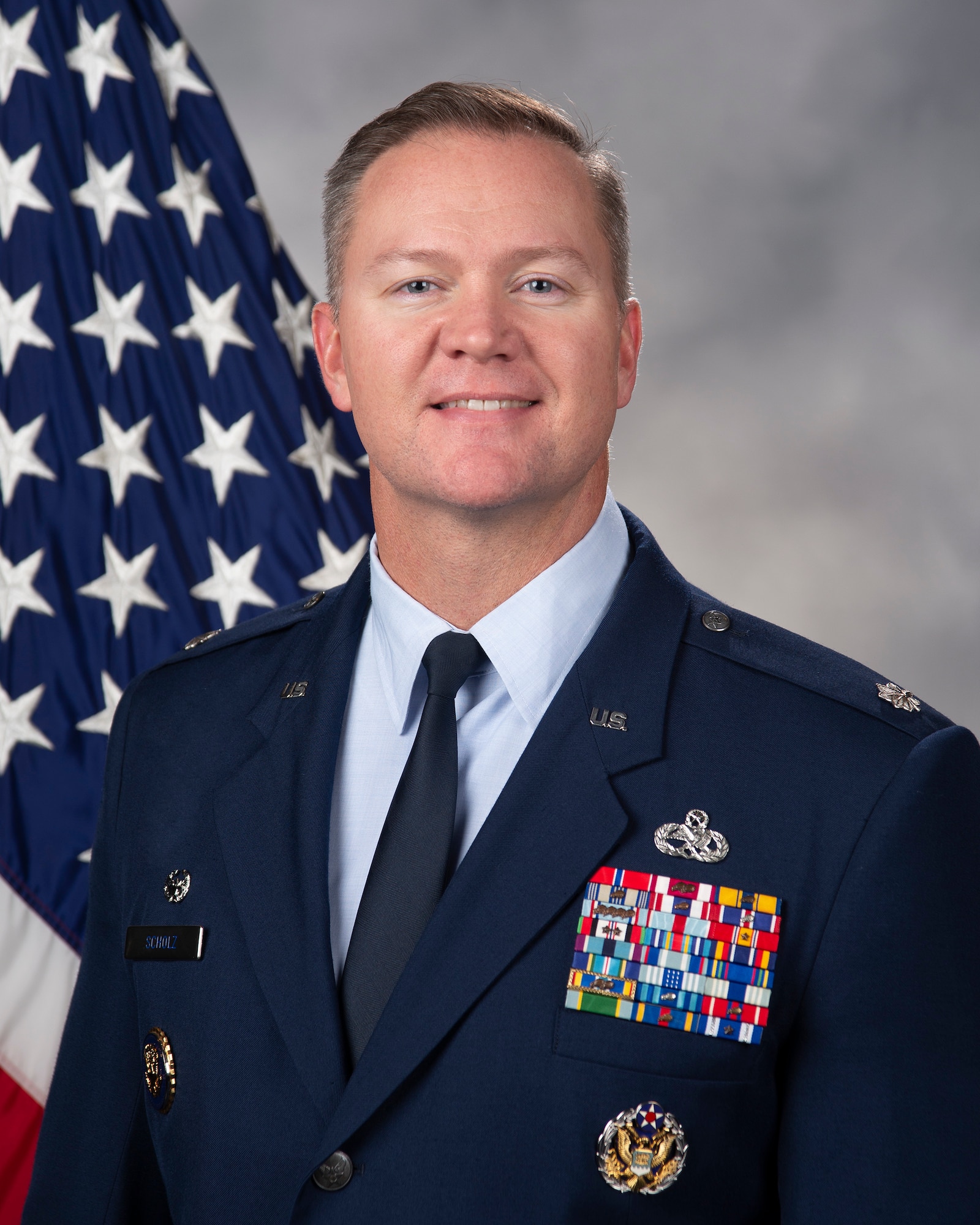 Lt. Col. Kevin Scholz official photo.