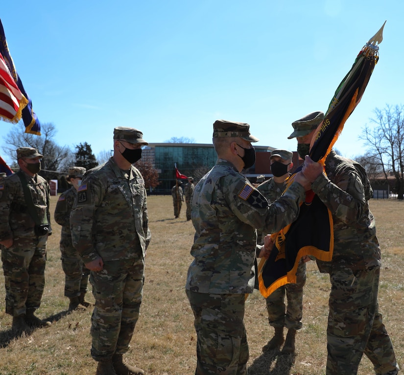 75th Troop Command Change of Command ceremony