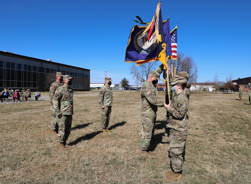 75th Troop Command Change of Command ceremony