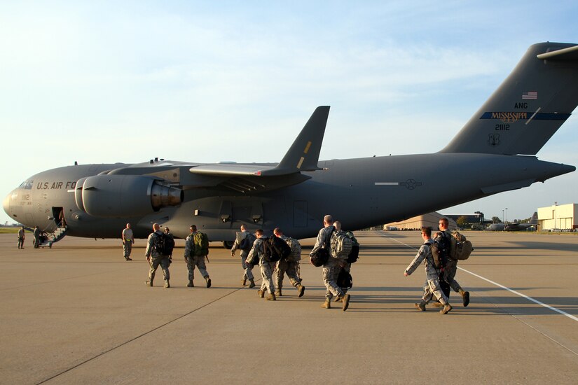 Kentucky Guardsmen Deploy to West Africa