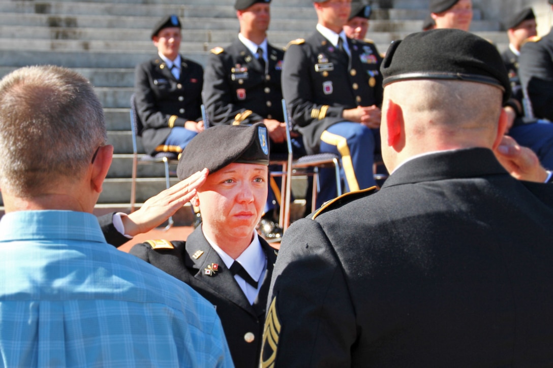 Kentucky honors newest officers, warrant officers