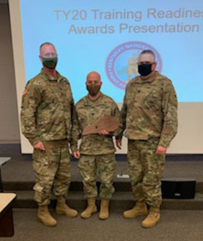 Training Awards handed to top units