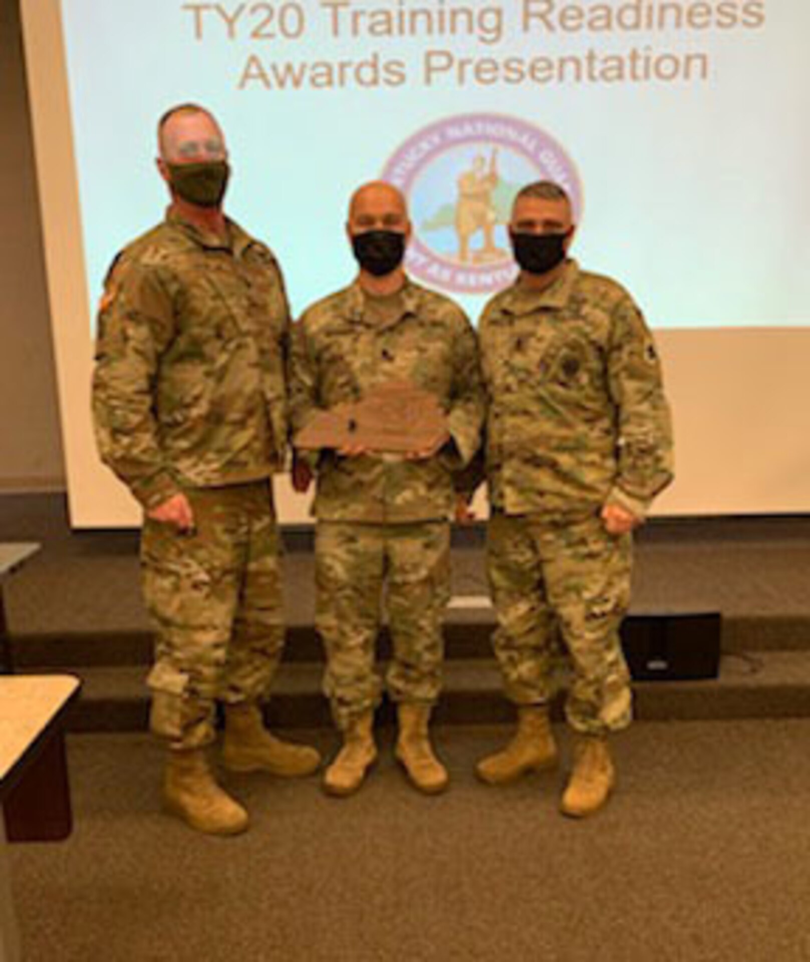 Training Awards handed to top units