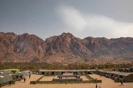 Approximately 80 U.S. Air National Guard and active duty airmen joined more than 100 members of the Moroccan military to provide medical care to 461 patients on June 7, at a surgical field hospital set up for humanitarian civic assistance during African Lion 2021.