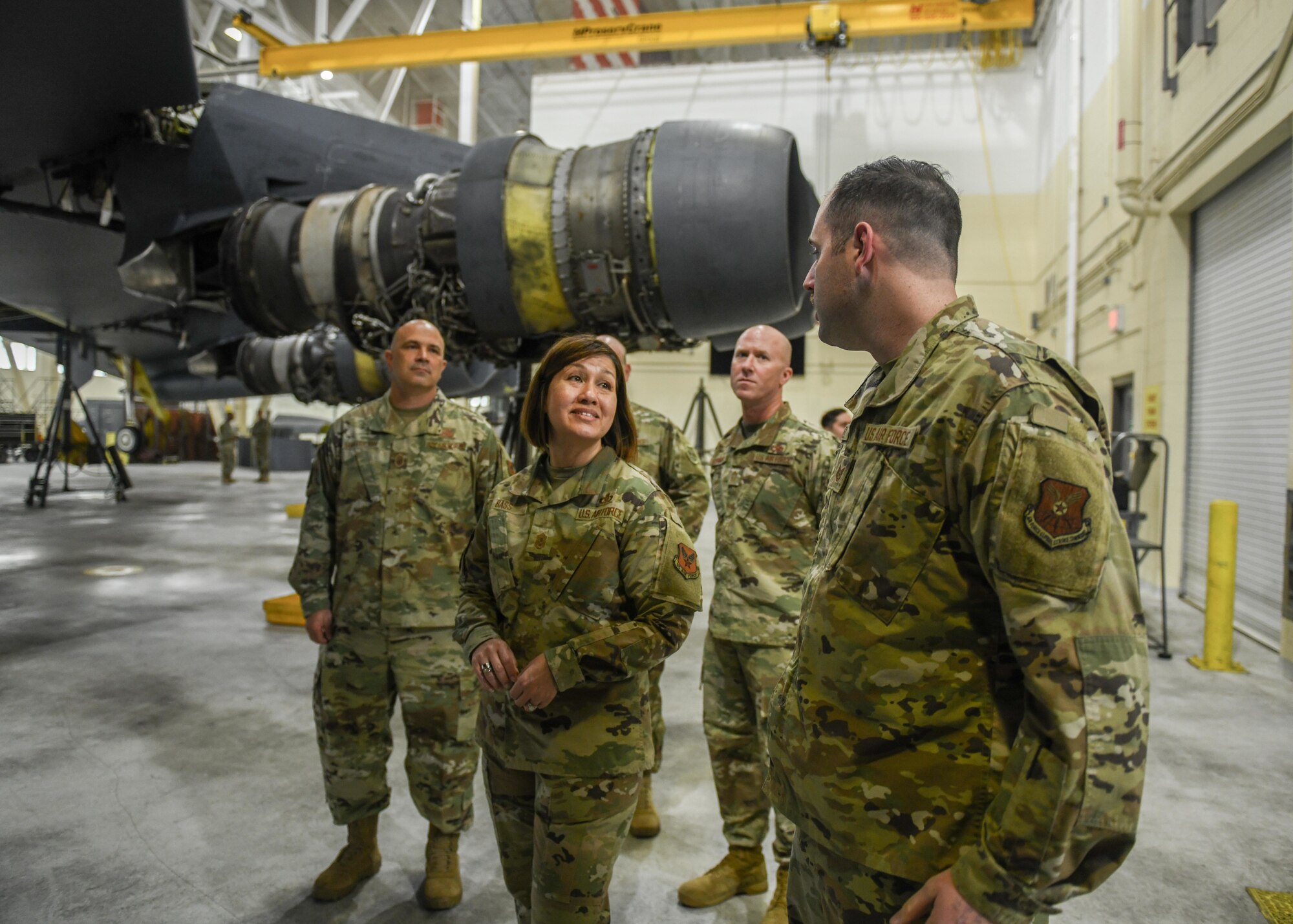 CMSAF Bass talks to maintainers