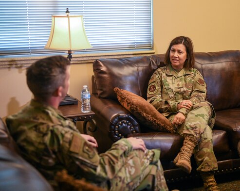 CMSAF Bass talks to maintainers