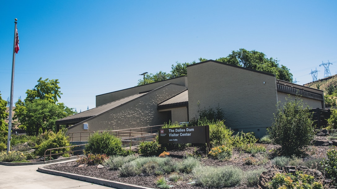 The Dalles Dam Visitor Center reopened to the public, June 4th, 2021 with capacity limits, face covering requirements, physical distancing, and extra cleaning. Visitor Center operating hours are 9 a.m. to 5 p.m., Friday through Sunday through the end of August.