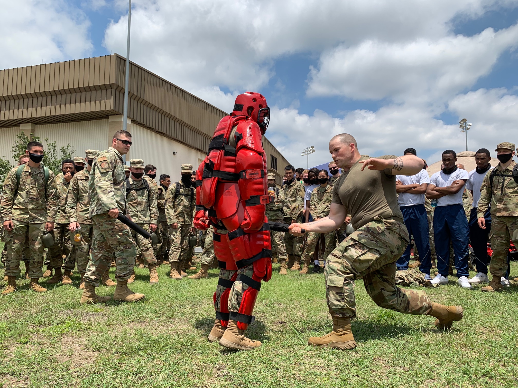 Air force red man clearance