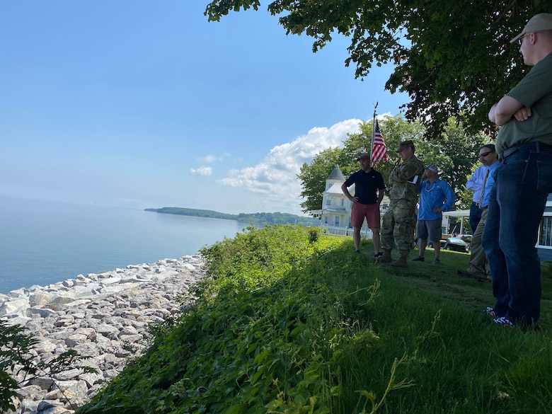 The U.S. Army Corps of Engineers Buffalo District and its contractor Michigan-based Great Lakes Dock & Materials, L.L.C have completed the repair work to the east breakwater in Great Sodus Harbor, located in Sodus Bay, Village of Sodus Point, Wayne County, NY.