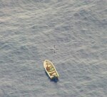 COAST OF MICRONESIA (June 7, 2020) A U.S. Navy, Patrol Squadron 45, P-8A Poseidon Aircraft spots a missing mariner during a Search and Rescue (SAR) mission off the coast of Micronesia June 7.