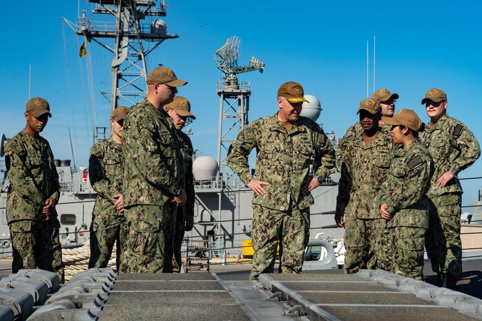 Sixth Fleet; Vice Adm. Gene Black