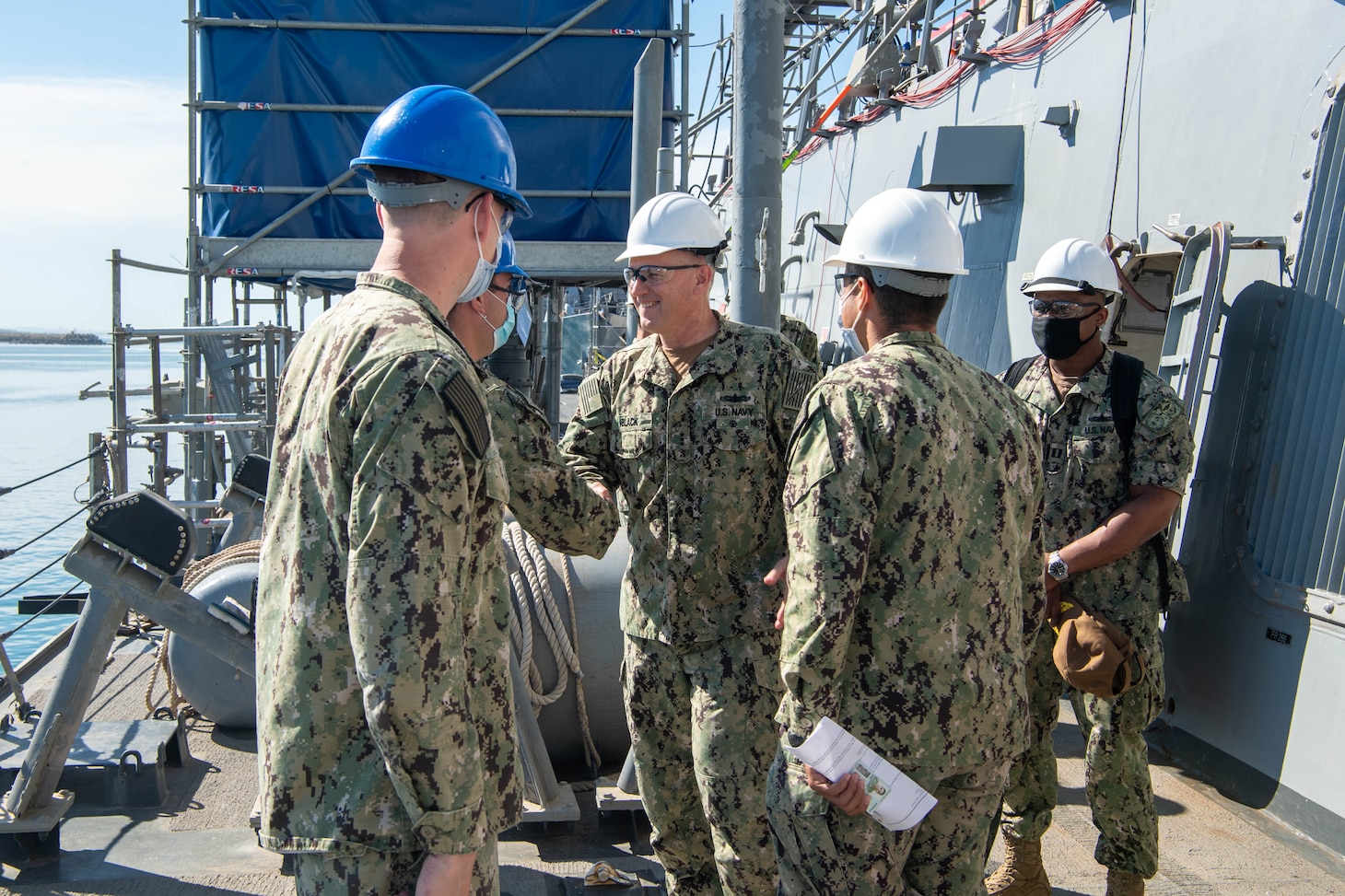 Sixth Fleet; Vice Adm. Gene Black