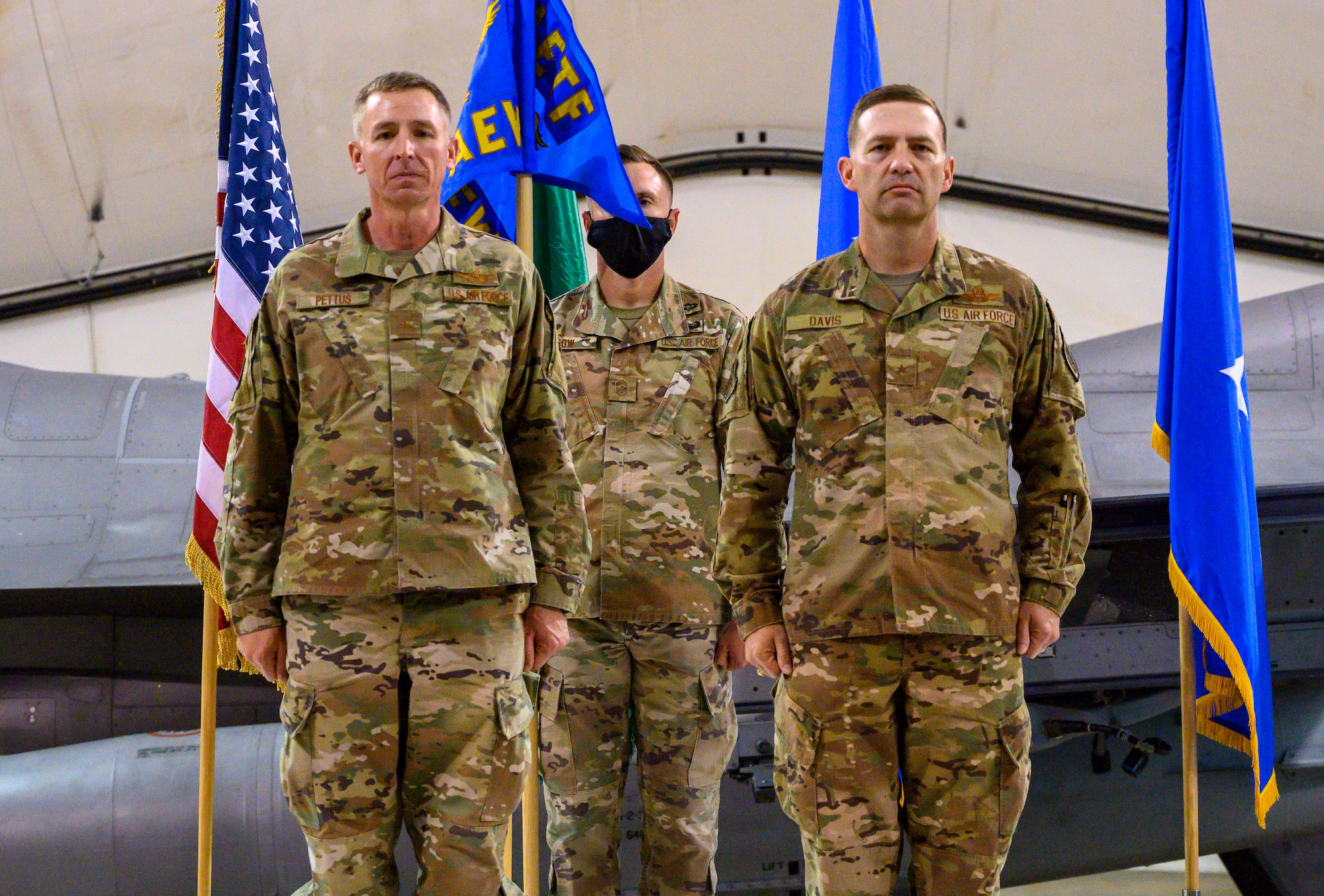 Photo of change of command