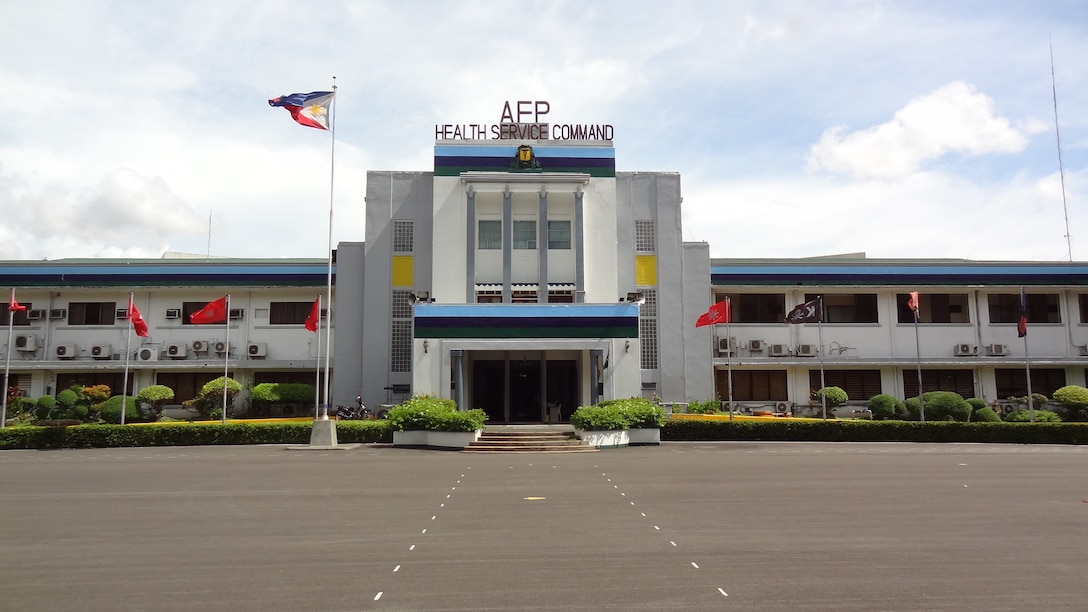The V. Luna Medical Center (VLMC), Armed Forces of the Philippines Health Service Command (AFPHSC) located in Quezon City, National Capital Region, Philippines. The Armed Forces of the Philippines Medical Corps-AFRIMS Collaborative Molecular Laboratory is located within VLMC.