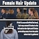 The Air Force revises Air Force Instruction 36-2903 to address differences in hair density and texture June 25, 2021. When hair is secured behind the head, the hair may extend six inches to the left and to the right and six inches protruding from the point where the hair is gathered. The 12-inch total width must allow for proper wear of headgear. (U.S. Air Force graphic)