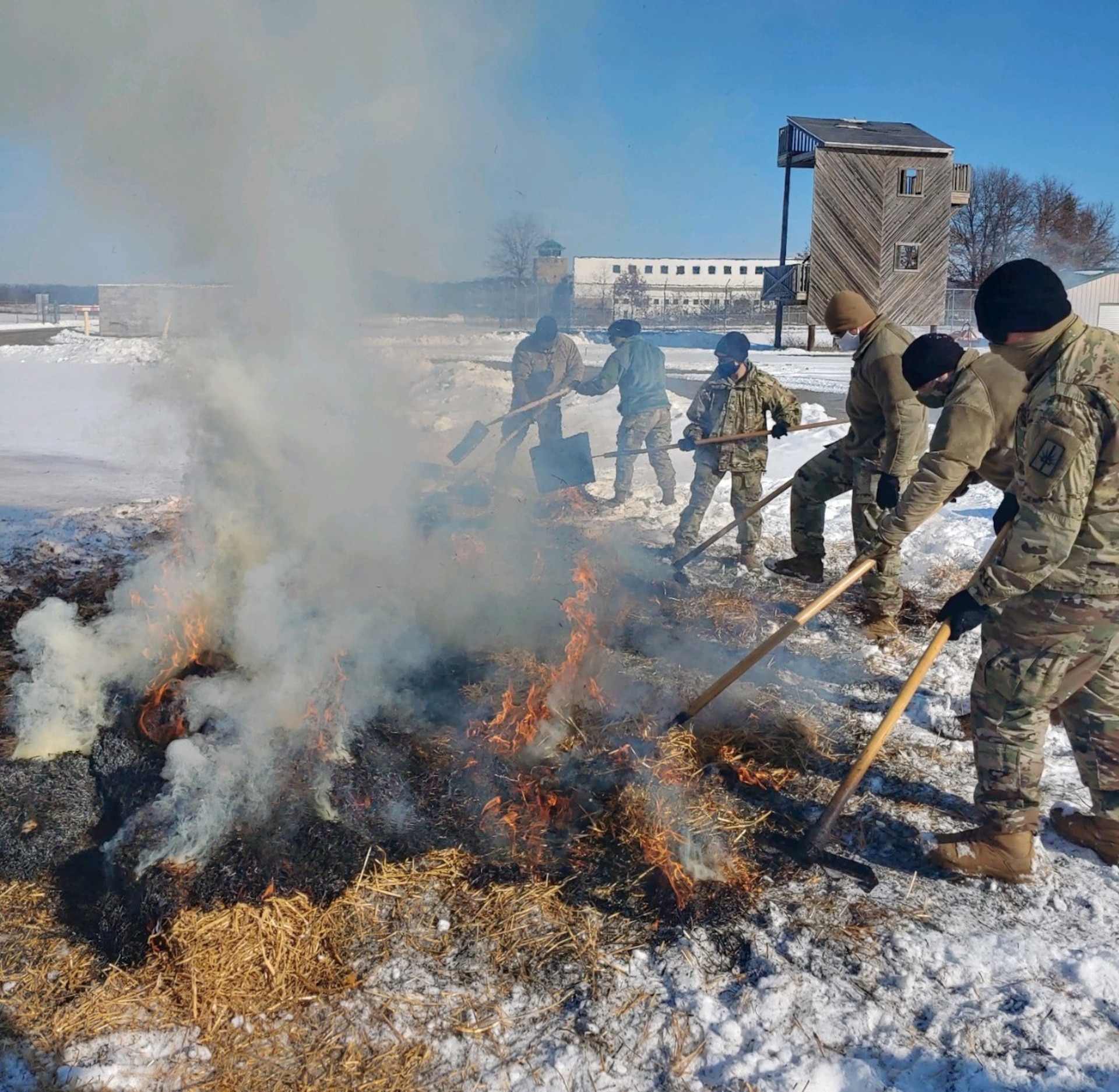 Army Reserve instructors teach soldiers about ammunition and explosives