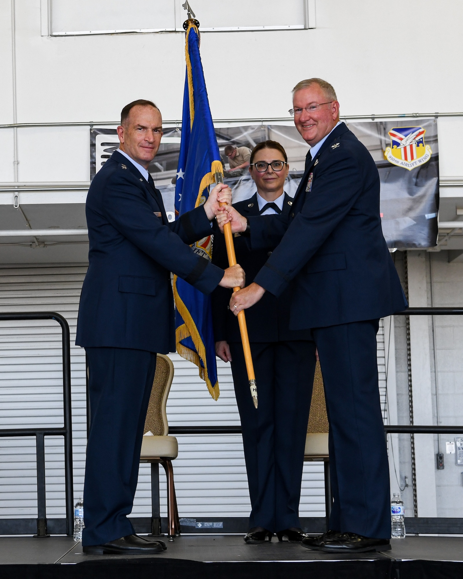 The Reserve Citizen Airmen of the 910th Airlift Wing welcomed back Col. Jeff “VD” Van Dootingh as the unit’s 28th commander during an assumption of command ceremony, June 6, 2021, at Youngstown Air Reserve Station.