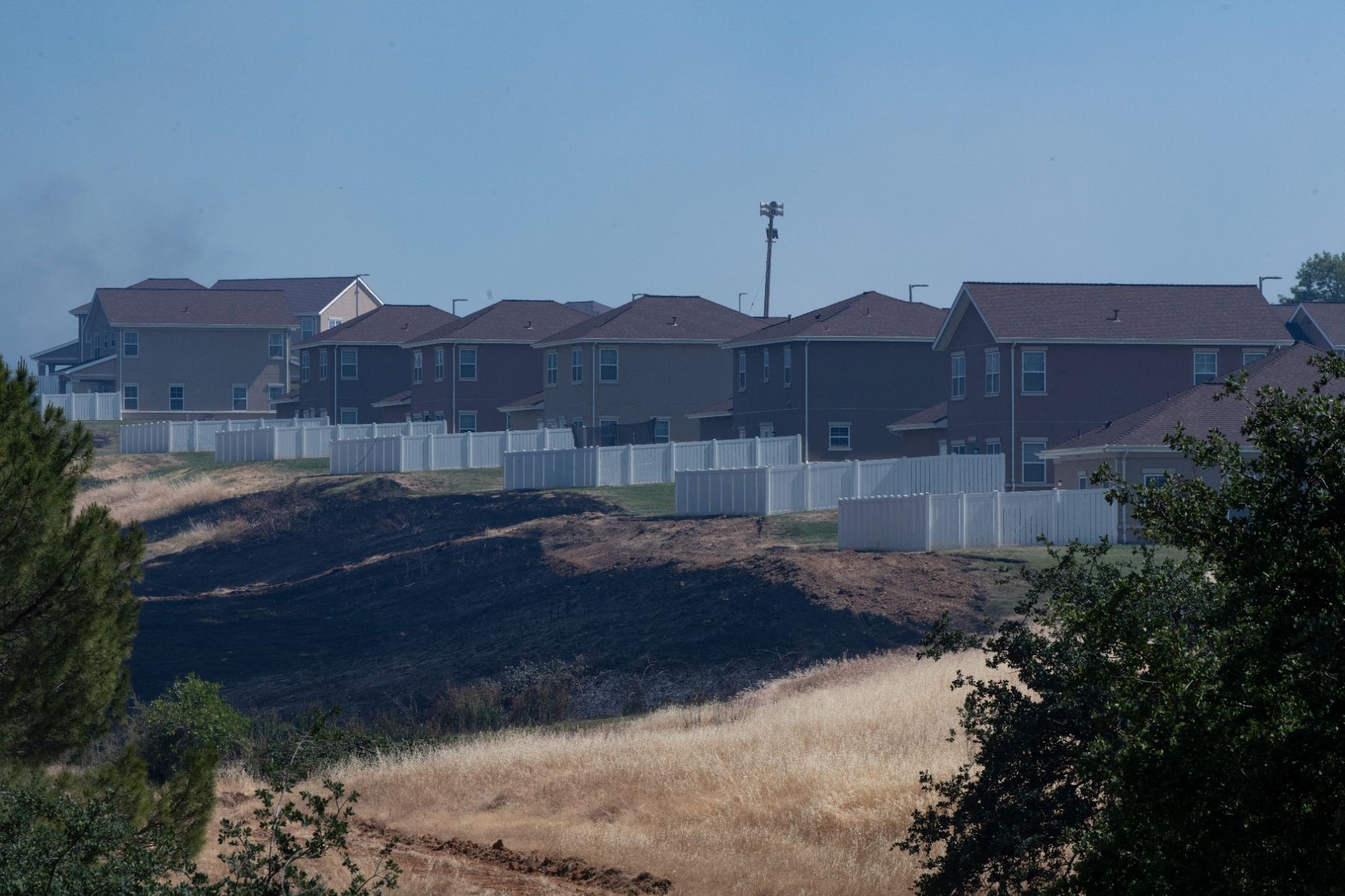 Airmen and families on Beale Air Force Base were struck with a real-world notification, directing residents to evacuate due to an approaching wildfire.