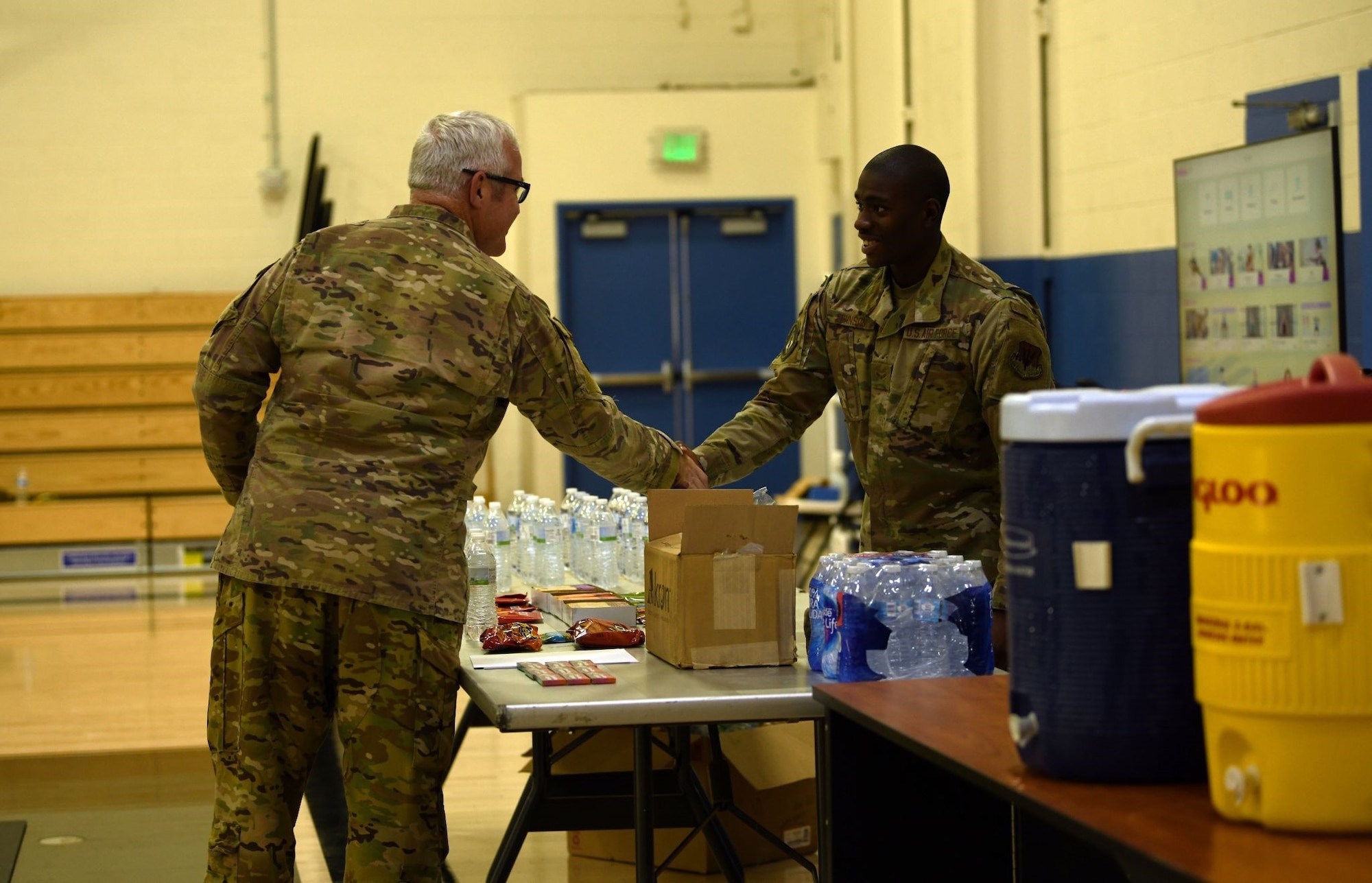 Airmen and families on Beale Air Force Base were struck with a real-world notification, directing residents to evacuate due to an approaching wildfire.