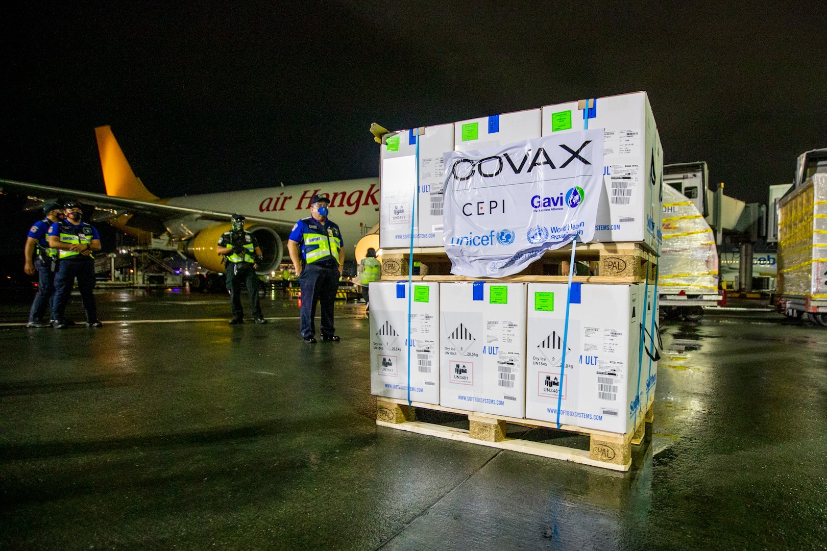 Over 2 Million U.S.-Supported Pfizer-BioNTech Vaccines Arrive in Cebu, Davao, and Manila