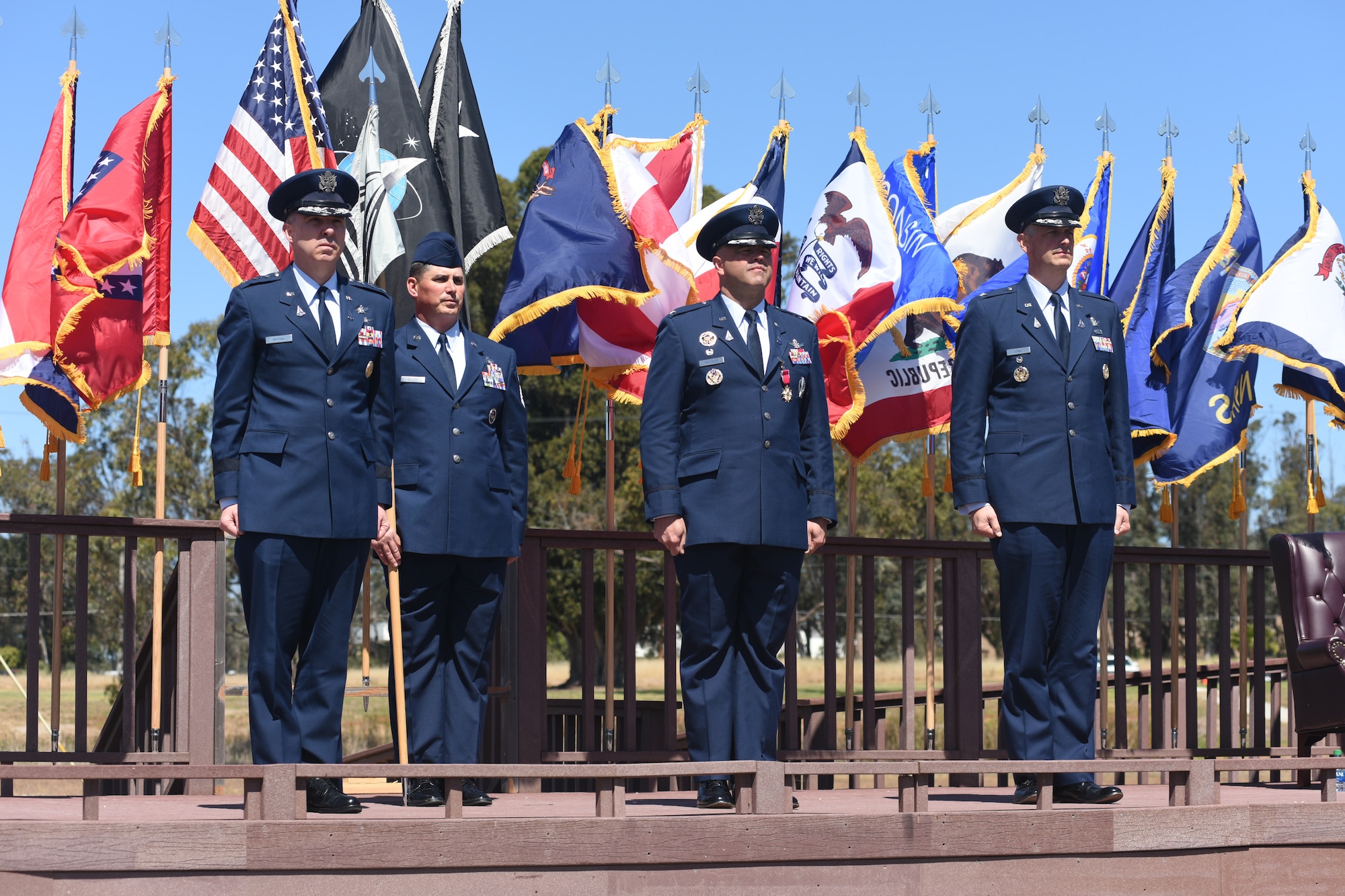 Photo of Space Launch Delta 30 Change of Command