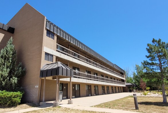 A dormitory building at Hill AFB.