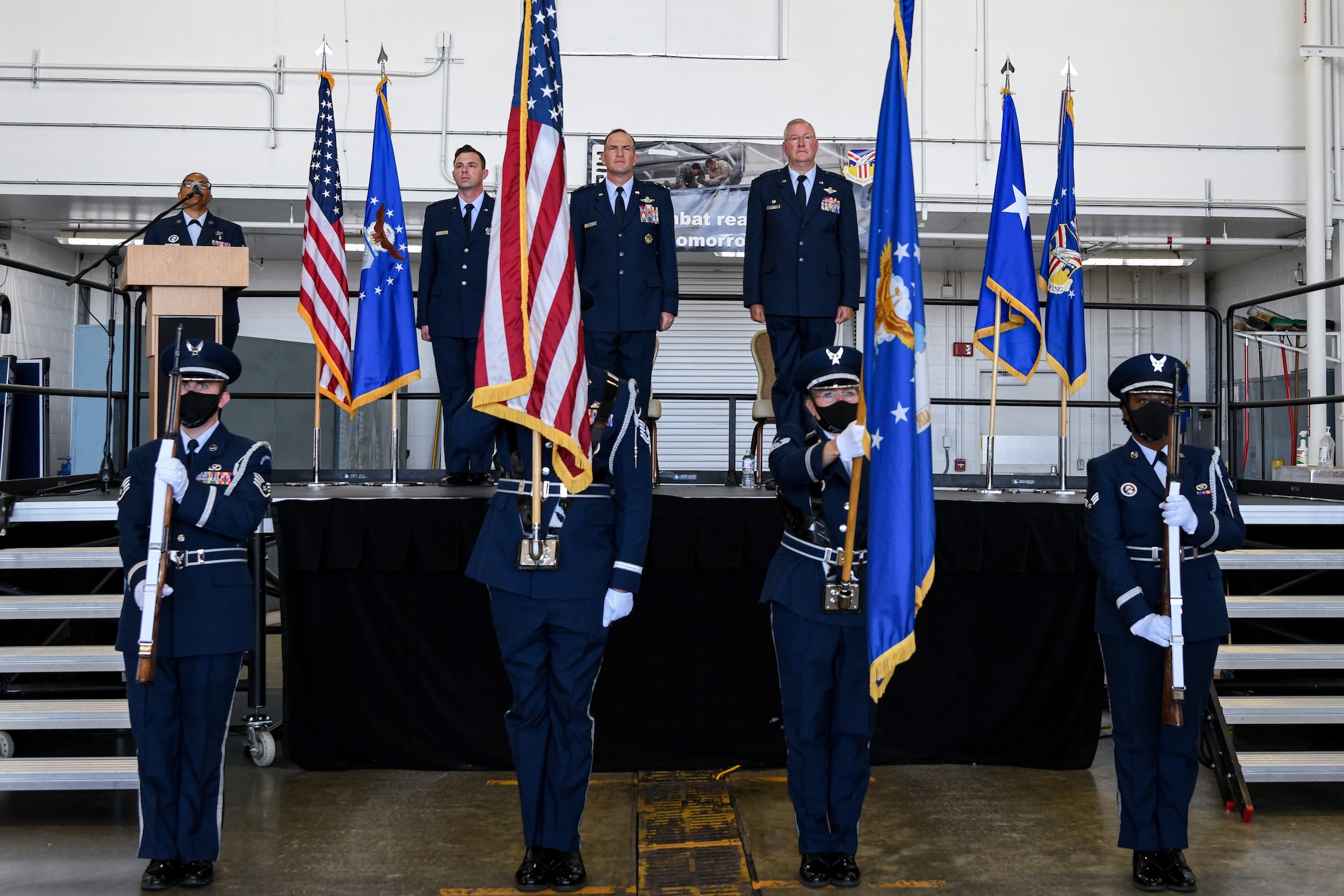 The Reserve Citizen Airmen of the 910th Airlift Wing welcomed back Col. Jeff “VD” Van Dootingh as the unit’s 28th commander during an assumption of command ceremony, June 6, 2021, at Youngstown Air Reserve Station.