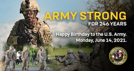 Happy Birthday U.S. Army