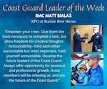 Our Deckplate Leader of the Week is Chief Petty Officer Matt Bialas!