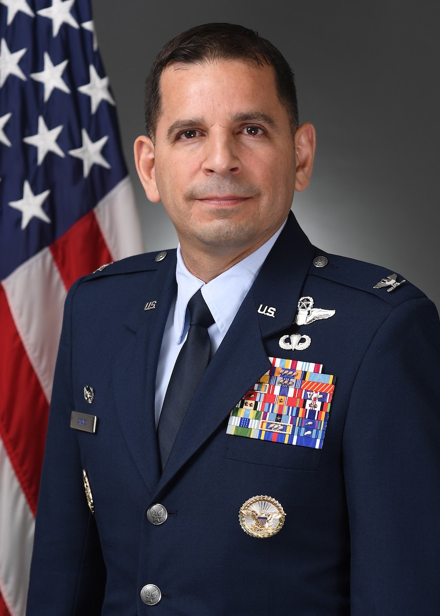 Colonel Sergio Anaya is the Commander, 62nd Operations Group, Joint Base Lewis-McChord, Washington.