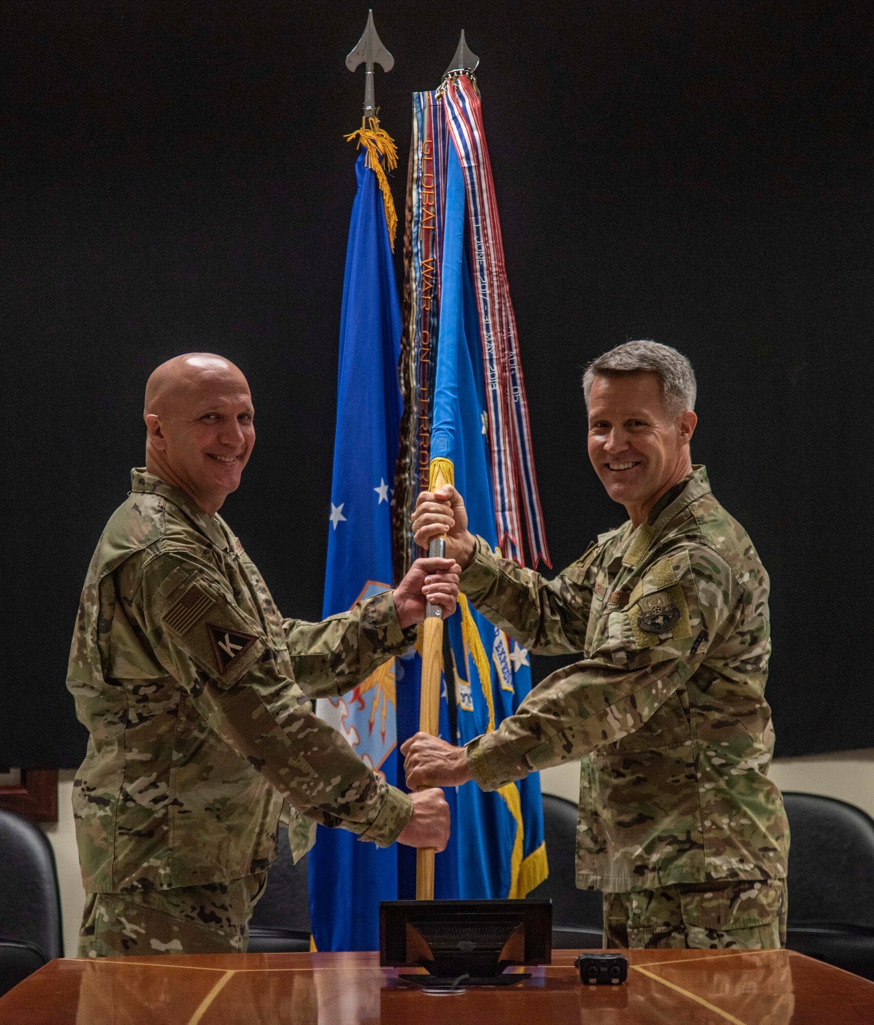 379th Air Expeditionary Wing Change of Command