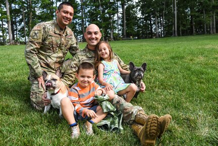 Dual-military couple provides mutual support through unique challenges