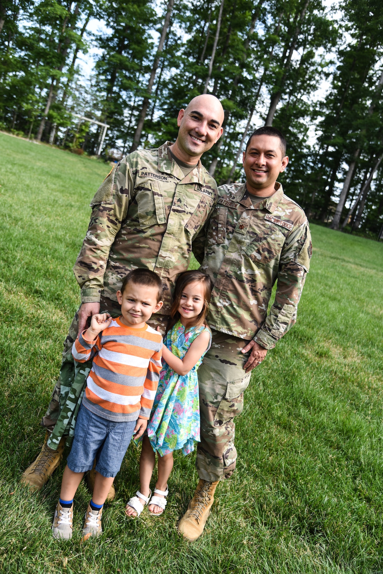 Maj. Patterson serves full-time as the Virginia National Guard’s deputy human resources officer and Sgt. Patterson recently accepted an Active Guardd/Reserve, or AGR, position at the Sandston-based 2nd Battalion, 224th Aviation Regiment. The pair say being a dual military couple has unique challenges.