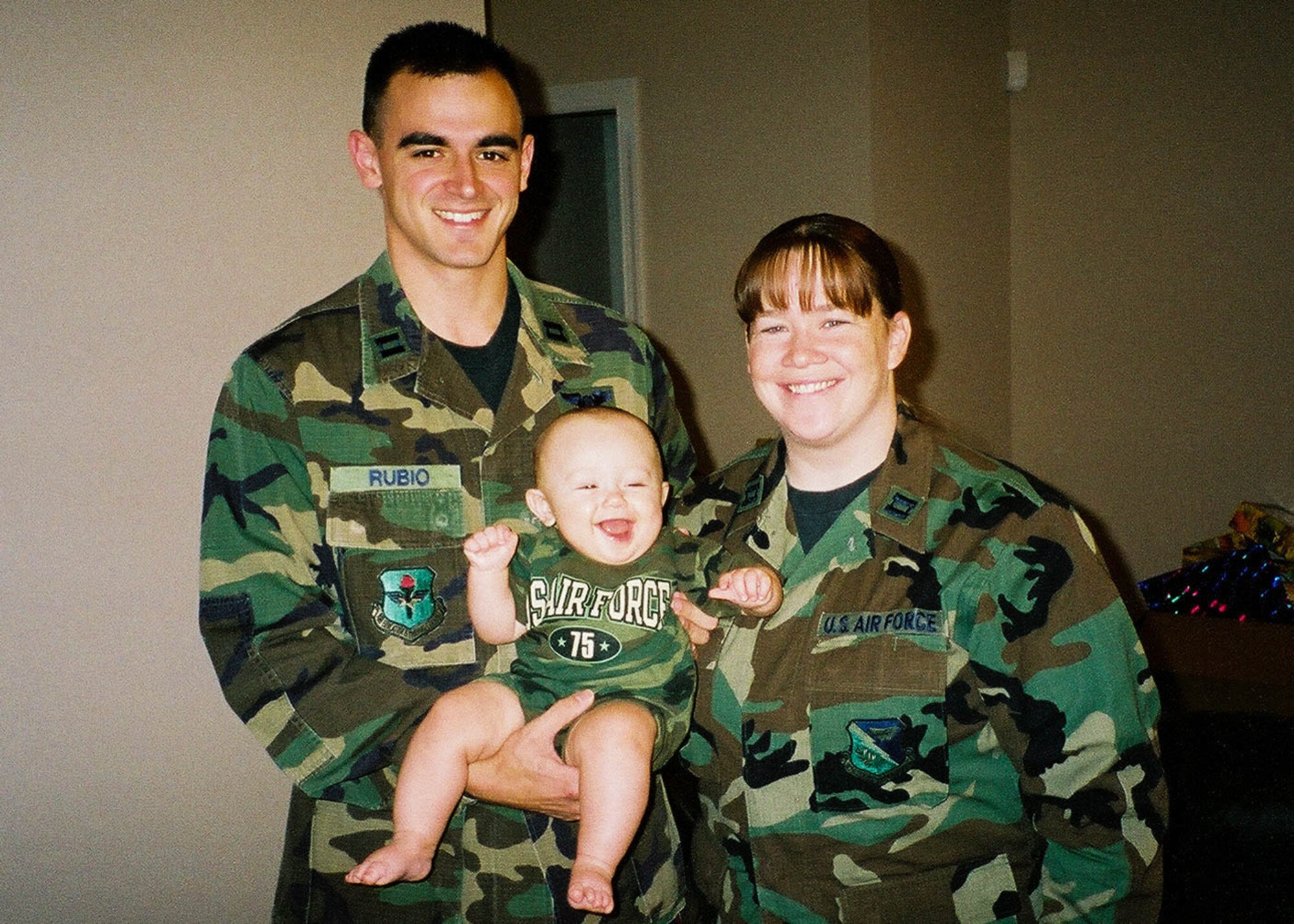 Col. Stuart Rubio, 403rd Wing commander, and his wife Megan, graduated from the U.S. Air Force Academy in 1998 and 1997. In June 2021, their son Ashton, now 18, departs to start his first year at the Academy and is scheduled to graduate in the class of 2025. (U.S. Air Force courtesy photo)