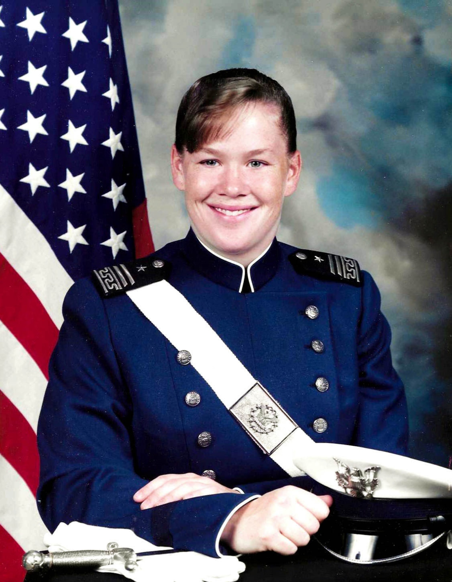 Megan Rubio, spouse of Col. Stuart Rubio, 403rd Wing commander, graduated from the Air Force Academy in 1997. In June 2021, their son Ashton departs to start his first year at the Academy and is scheduled to graduate in the class of 2025. (U.S. Air Force courtesy photo)
