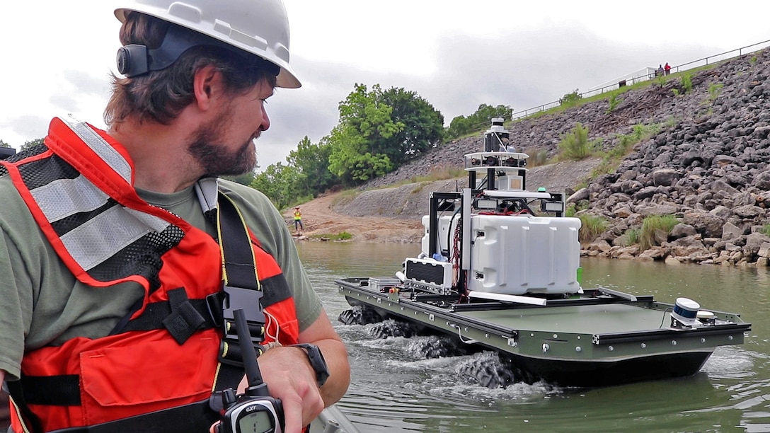 DamBot Testing at Stillhouse Hollow Lake