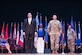 Jeffrey Romero, 733rd Logistic Readiness Squadron director, and U.S. Army Col. Chesley Thigpen, 733rd Mission Support Group commander, pose for a picture at Joint-Base Langley-Eustis, Virginia, June 15, 2021. During a 733rd Squadron Activation ceremony, the 733rd LRS was officially activated to provide streamlined support for mission partners at JBLE.  (U.S. Air Force photo by Senior Airman John Foister)