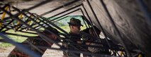 U.S. Marines with Task Force Koa Moana 21, I Marine Expeditionary Force, set up a tent during a communications exercise on Marine Corps Base Camp Pendleton, California, May 12, 2021.