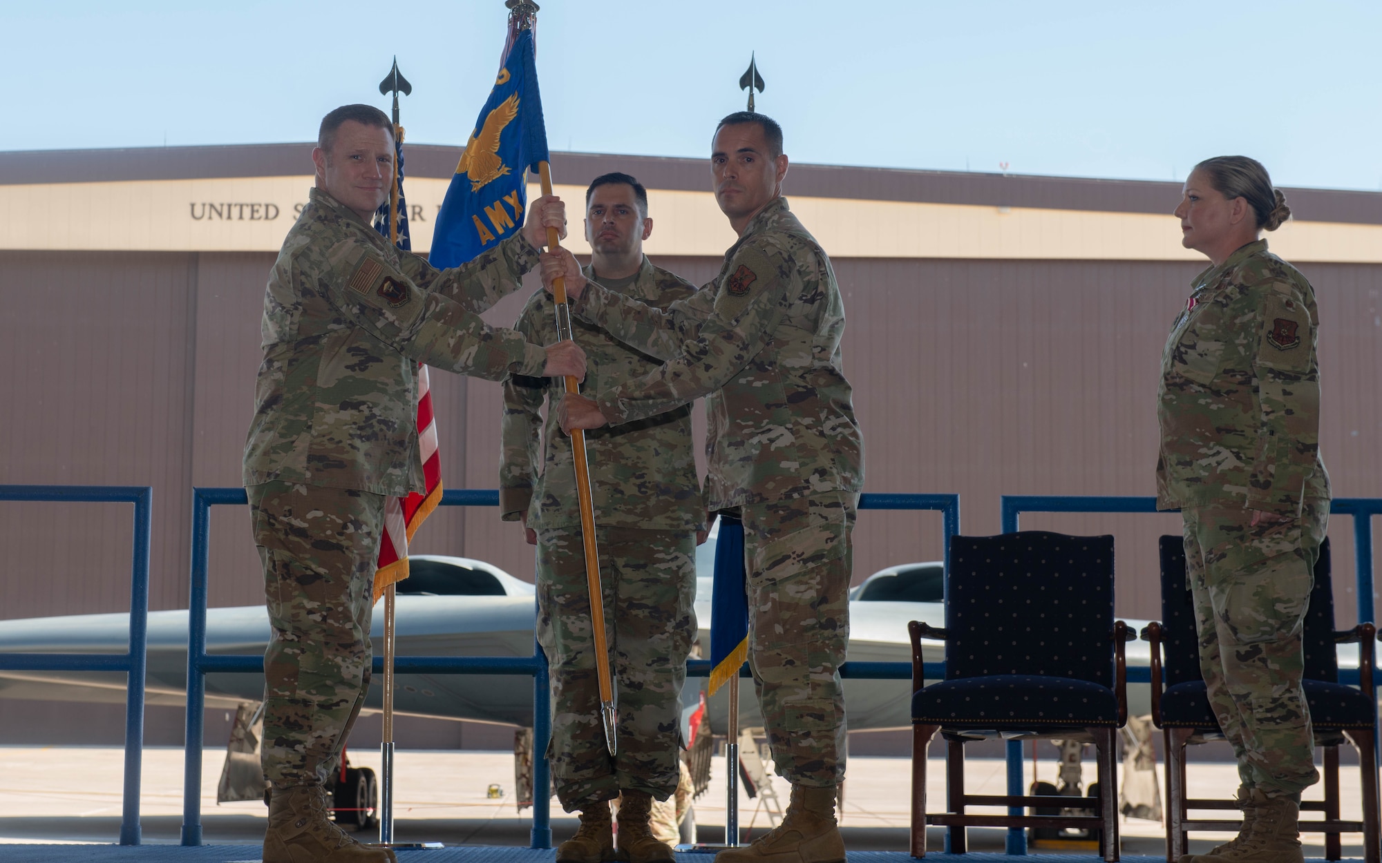 Gallegos takes command of 509th Aircraft Maintenance Squadron