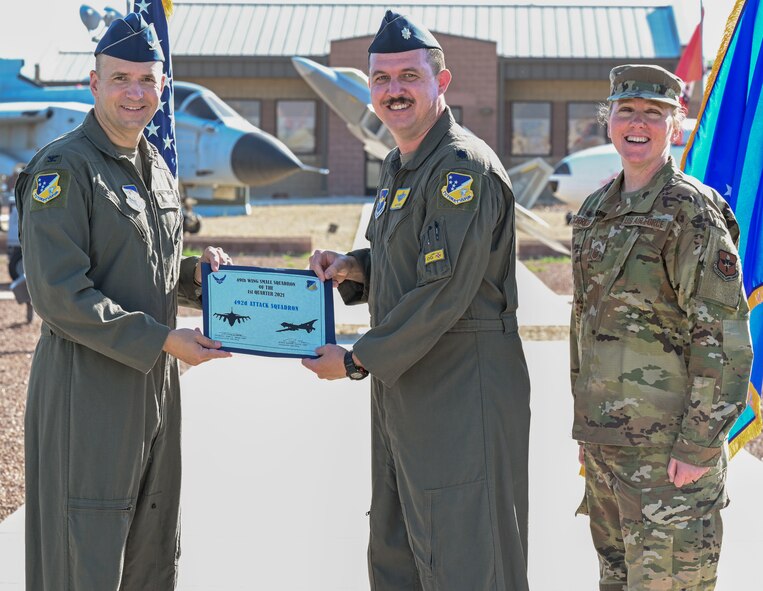 49th Wing hosts 1st quarterly awards ceremony