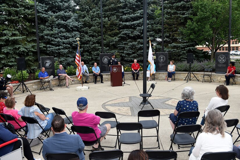 Residents, veterans and local leaders of Buffalo Grove participate in their annual Flag Day celebration at Veterans Park on June 14th.